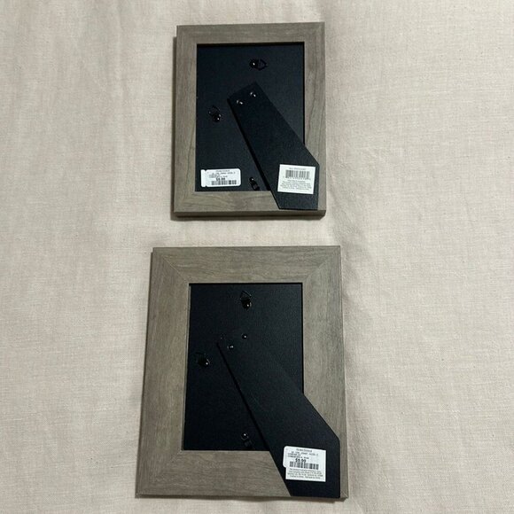 Sixtrees Gray Wood Look Picture Frame Set - New with Tags, 2 frames - Picture 4 of 4
